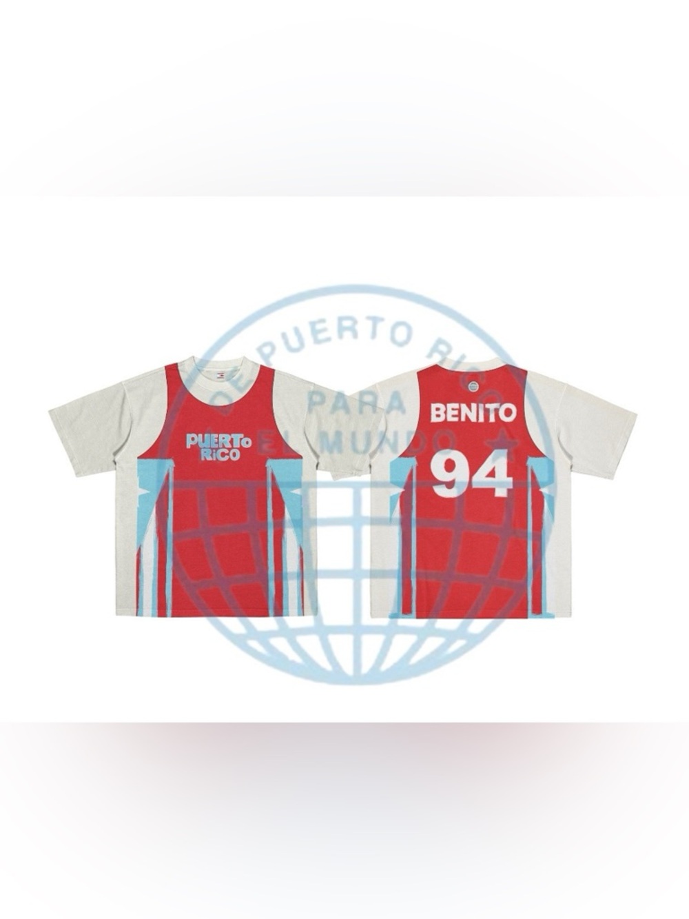 Bad Bunny Residencia en el Choli  T-Shirt 'Benito Jersey Men's XL